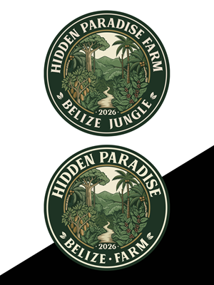 Logo Design by StudioD™ for Hidden Paradise Farm | Design: #37717476
