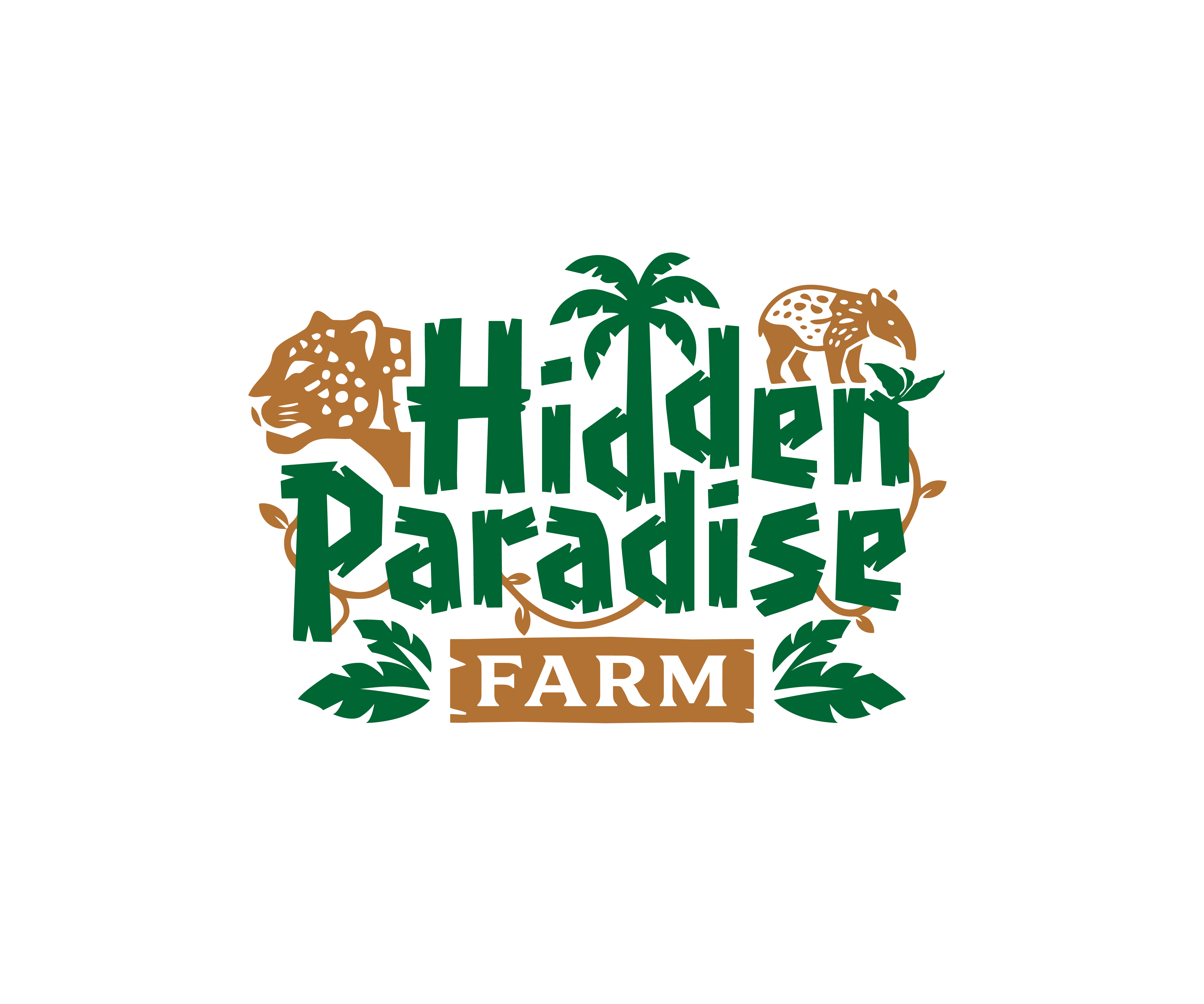 Logo Design by Gasyary for Hidden Paradise Farm | Design #37730166