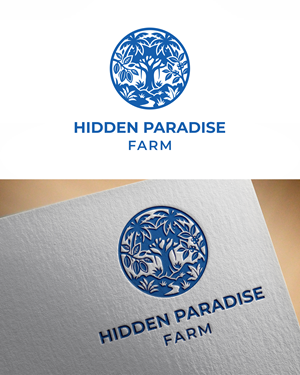 Logo Design by Visionary Creations for Hidden Paradise Farm | Design: #37718422