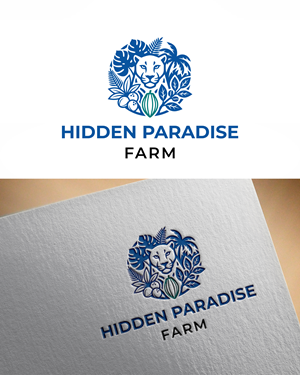 Logo Design by Visionary Creations for Hidden Paradise Farm | Design: #37718423