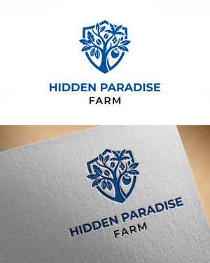 Logo Design by Visionary Creations for Hidden Paradise Farm | Design: #37718424