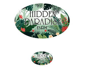 Logo Design by Paint-Tools for Hidden Paradise Farm | Design: #37717083