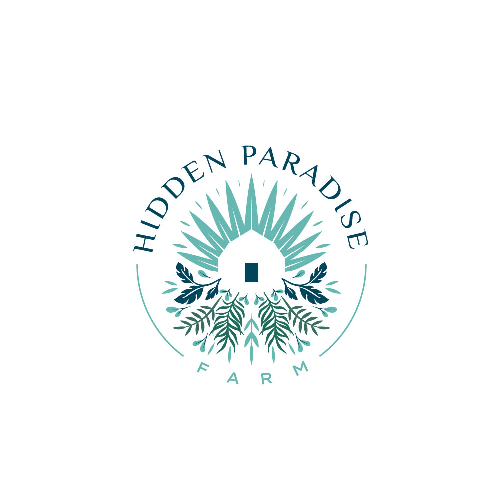 Logo Design by Franabanana for Hidden Paradise Farm | Design #37727251