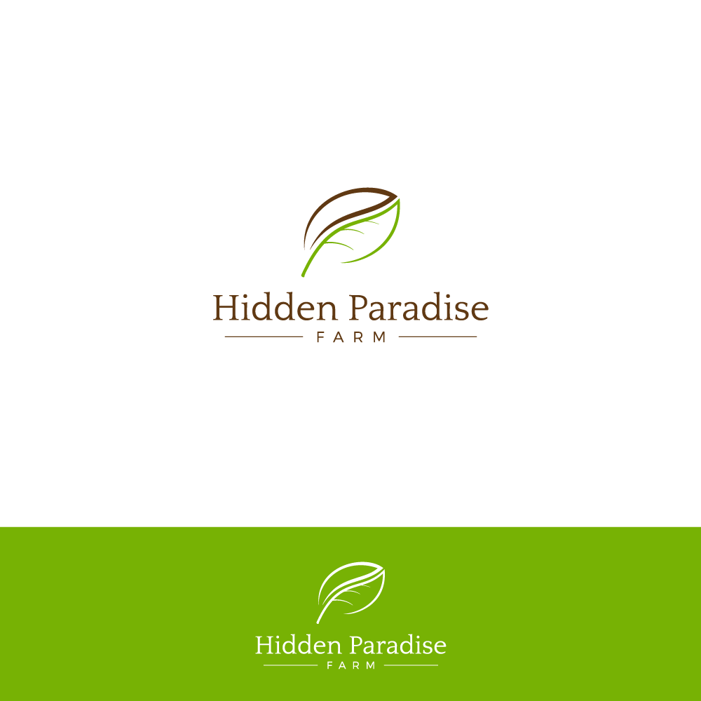 Logo Design by AAZ_Studio for Hidden Paradise Farm | Design #37718204