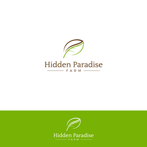 Logo Design by AAZ_Studio for Hidden Paradise Farm | Design: #37718204