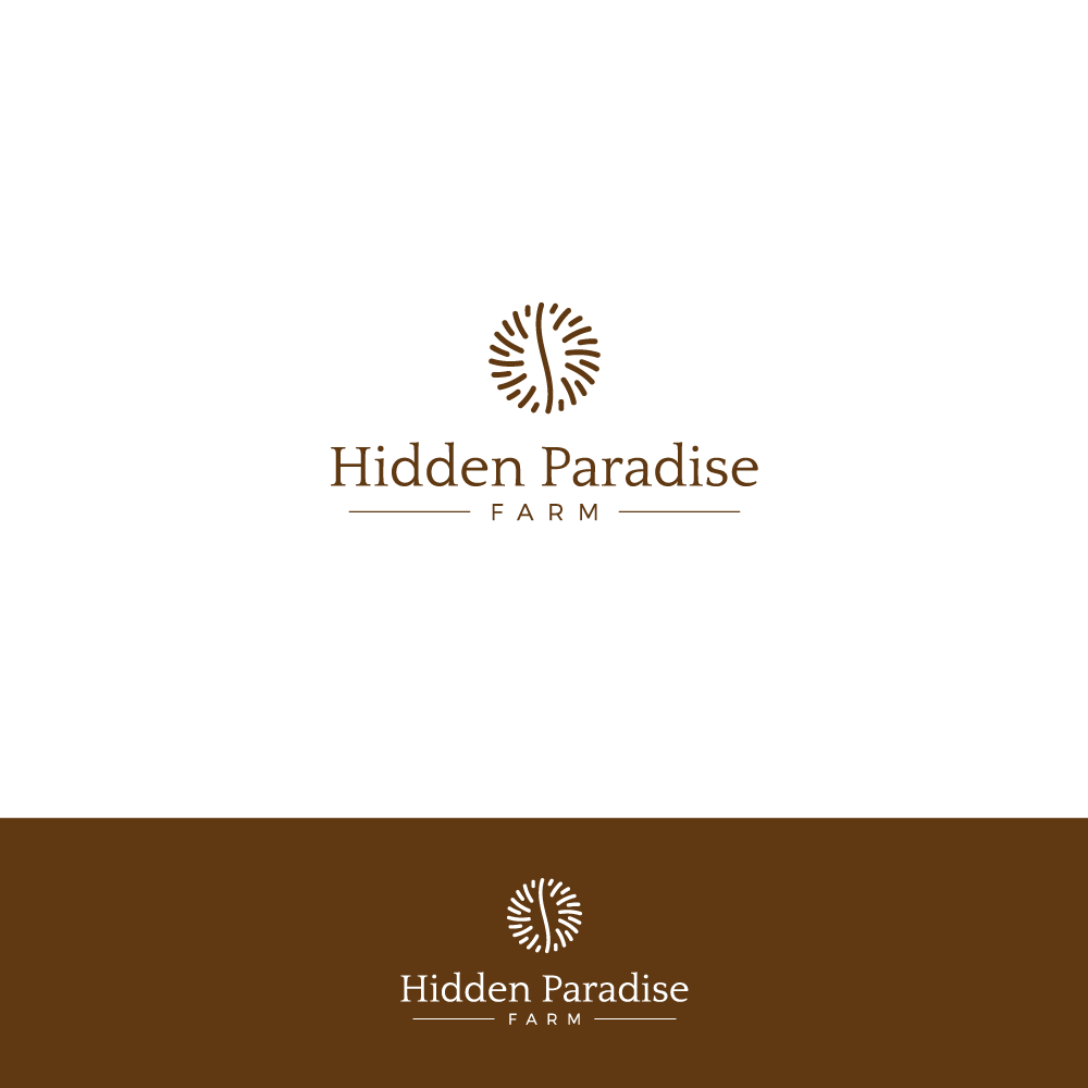 Logo Design by AAZ_Studio for Hidden Paradise Farm | Design #37718206