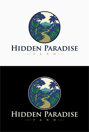 Logo Design by erikdesign for Hidden Paradise Farm | Design: #37724947