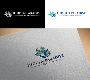 Logo Design by RA-bica for Hidden Paradise Farm | Design: #37716445