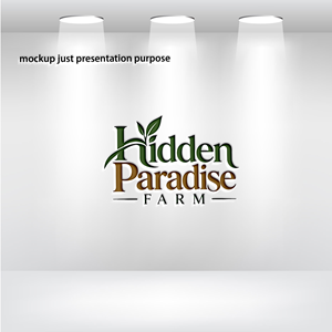 Logo Design by Pixel Signature for Hidden Paradise Farm | Design: #37714336