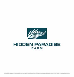 Logo Design by kebusibud for Hidden Paradise Farm | Design: #37715786