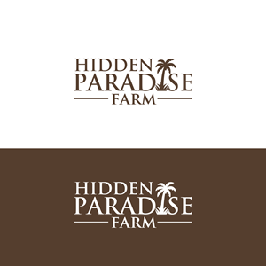 Logo Design by M Art & Design for Hidden Paradise Farm | Design: #37716693