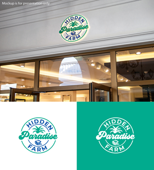 Logo Design by M Art & Design for Hidden Paradise Farm | Design: #37719016