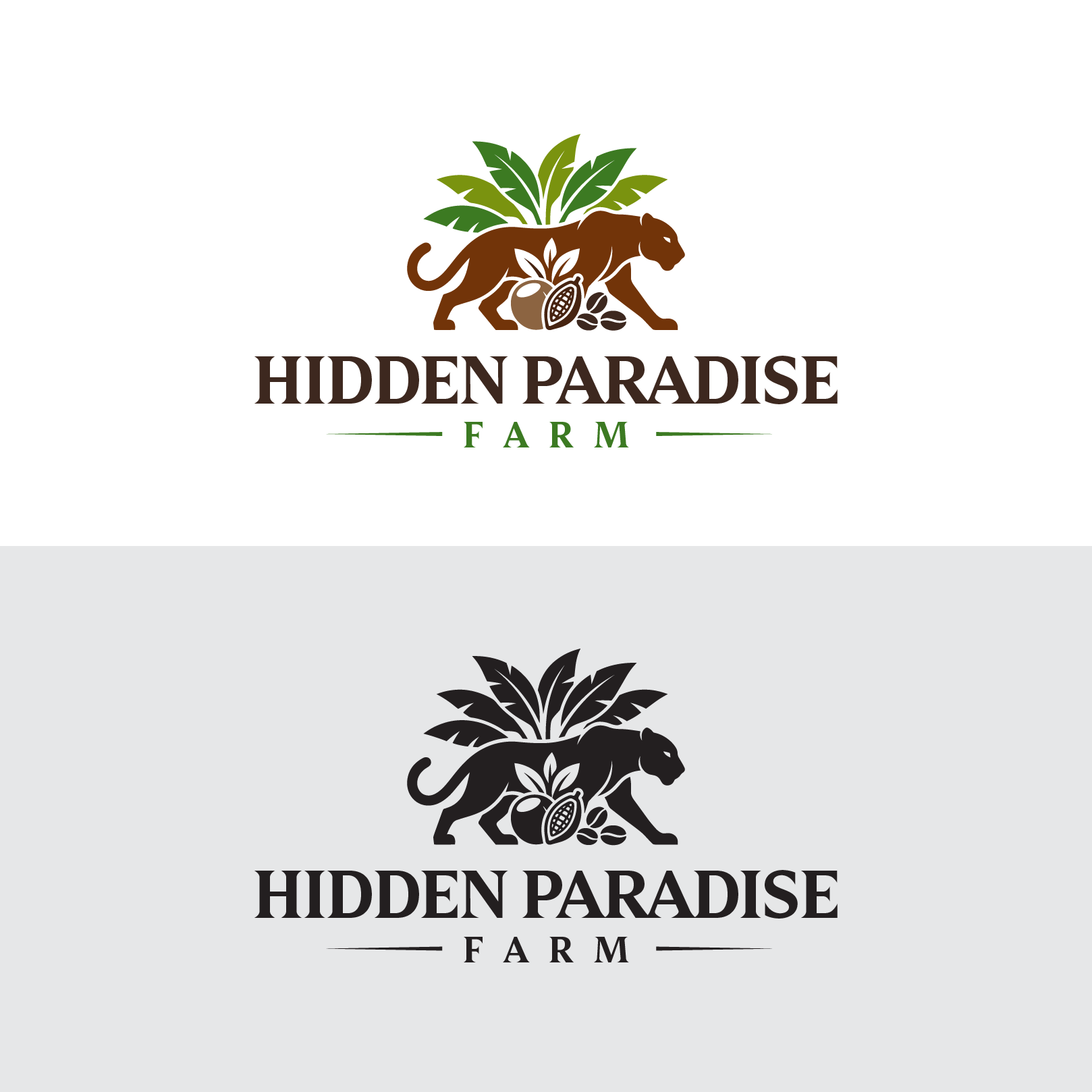 Logo Design by Blesign for Hidden Paradise Farm | Design #37717731