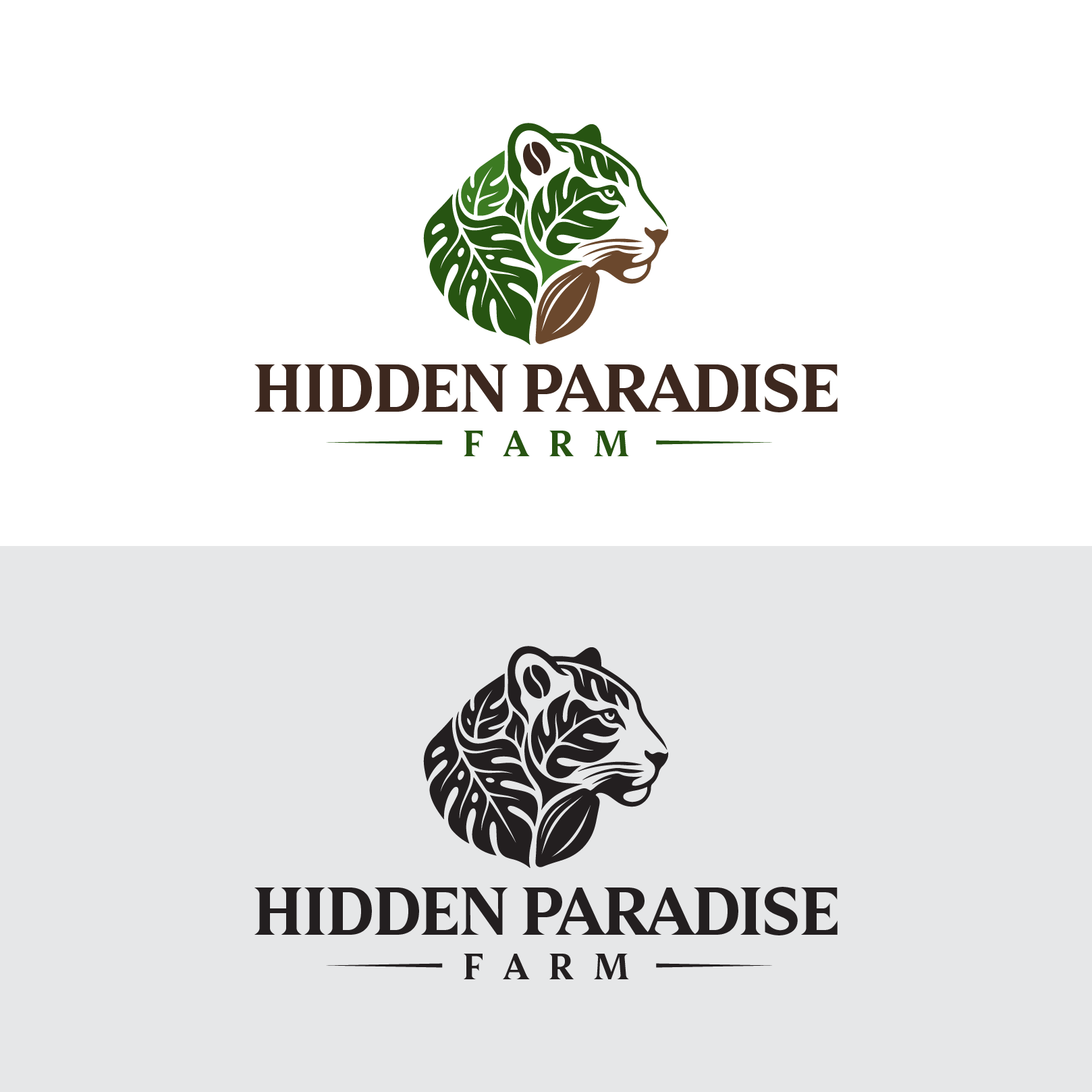 Logo Design by Blesign for Hidden Paradise Farm | Design #37721659