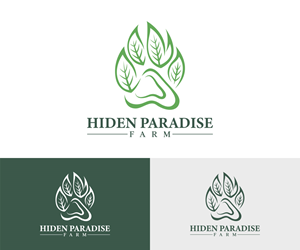 Logo Design by Alf Mozara for Hidden Paradise Farm | Design: #37715491