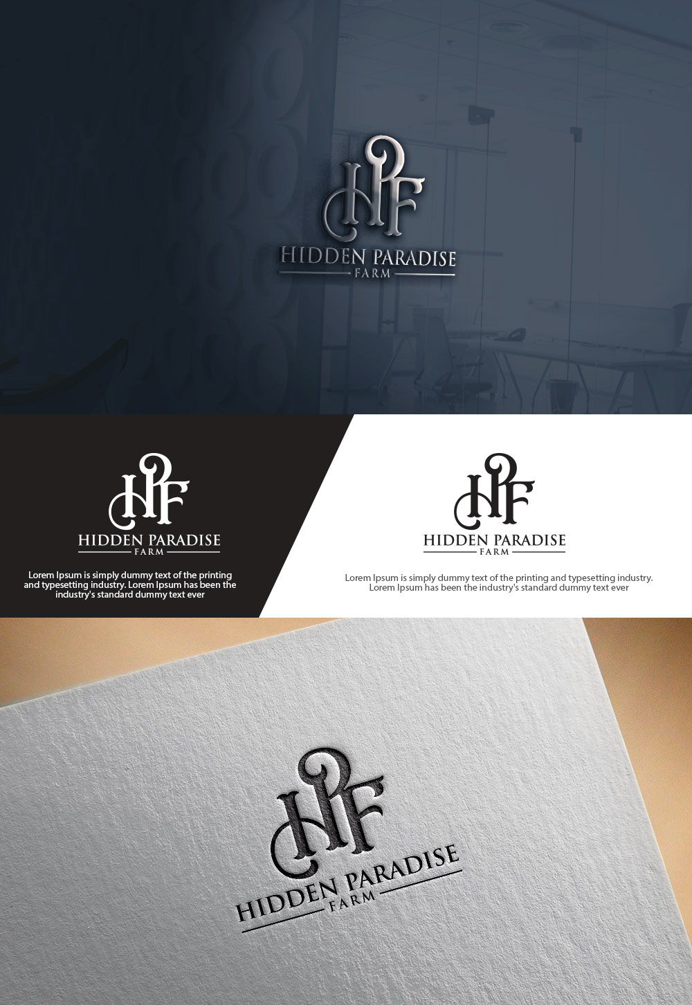 Logo Design by sulemani  creation for Hidden Paradise Farm | Design #37718515
