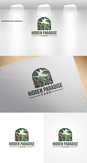 Logo Design by Joseph Robert for Hidden Paradise Farm | Design: #37714427