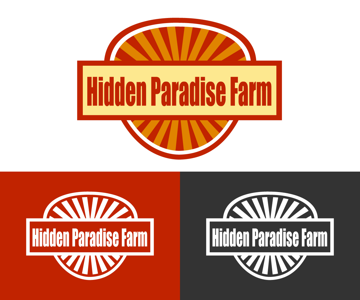 Logo Design by Design Radz for Hidden Paradise Farm | Design #37732857