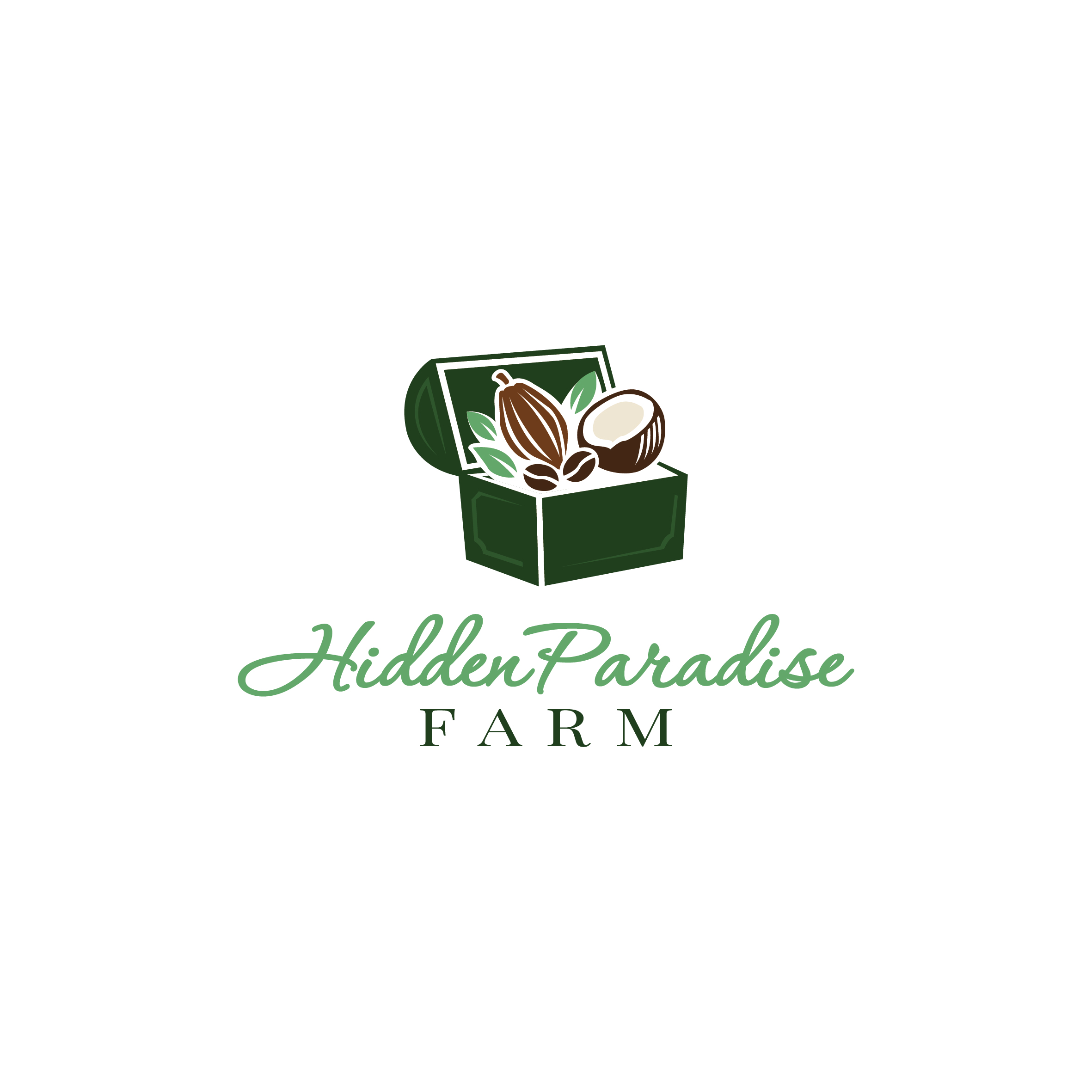 Logo Design by pisagor for Hidden Paradise Farm | Design #37722861