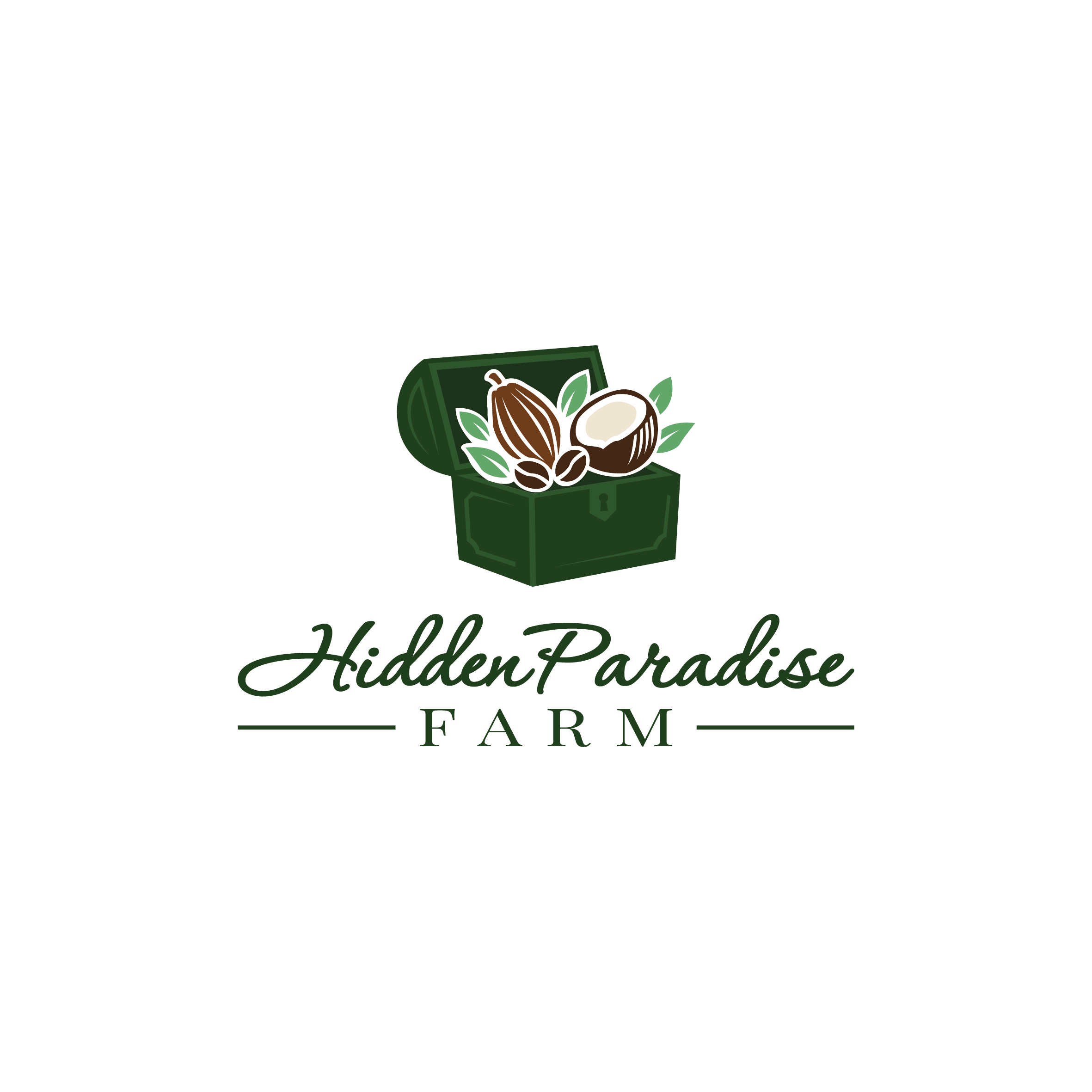 Logo Design by pisagor for Hidden Paradise Farm | Design #37723689
