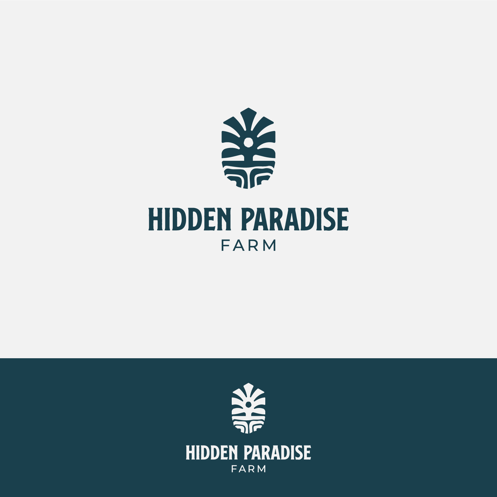 Logo Design by jefri0 for Hidden Paradise Farm | Design #37720255
