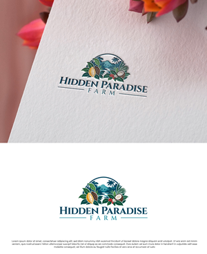 Logo Design by THE DESIGN MAN for Hidden Paradise Farm | Design: #37733390