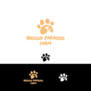 Logo Design by BabyMonster76 for Hidden Paradise Farm | Design: #37732633
