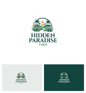 Logo Design by Afsana_Hoque for Hidden Paradise Farm | Design: #37714520