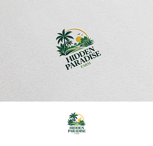 Logo Design by Afsana_Hoque for Hidden Paradise Farm | Design: #37714523