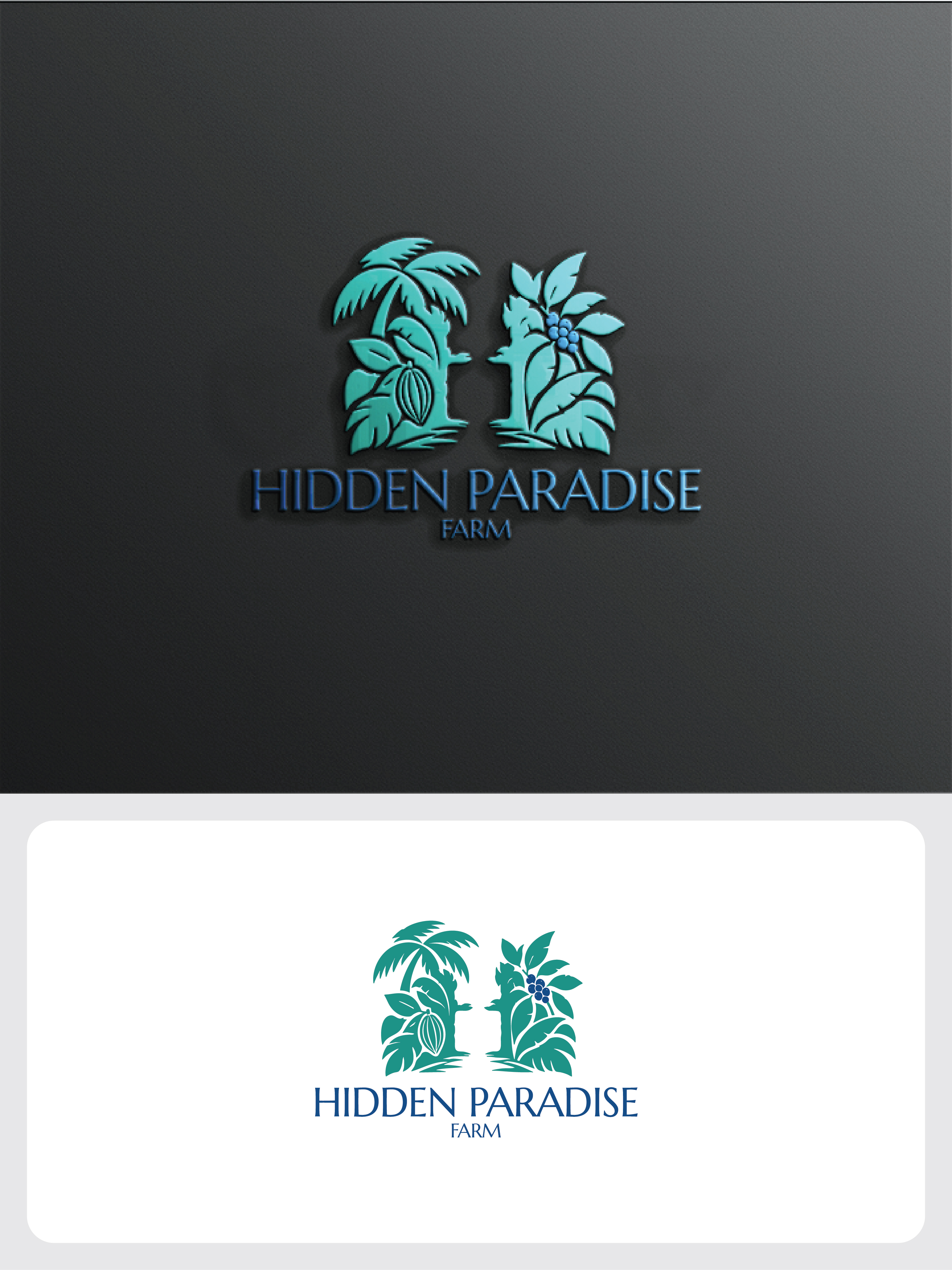 Logo Design by raju.creative for Hidden Paradise Farm | Design #37714518