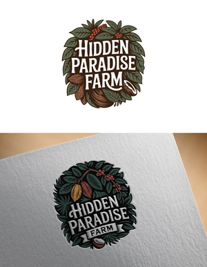 Logo Design by shekhor for Hidden Paradise Farm | Design: #37720384