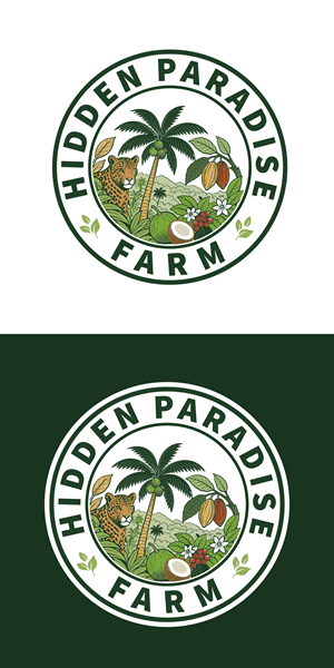 Logo Design by HSNYDesigns for Hidden Paradise Farm | Design: #37720216
