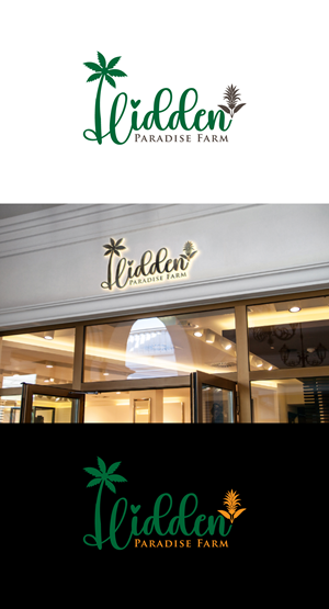 Logo Design by JMN Signatures for Hidden Paradise Farm | Design: #37717014