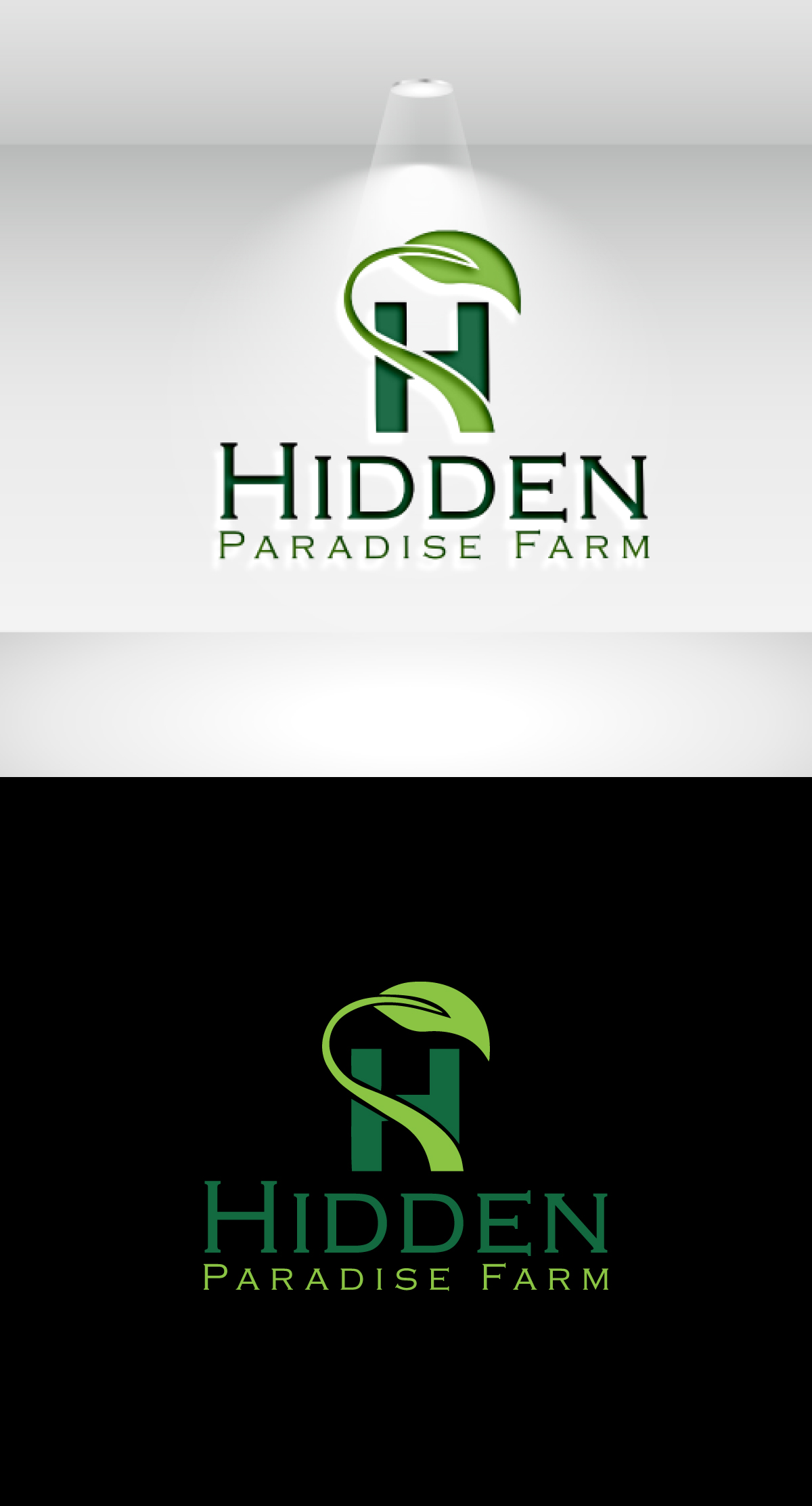 Logo Design by JMN Signatures for Hidden Paradise Farm | Design #37717016
