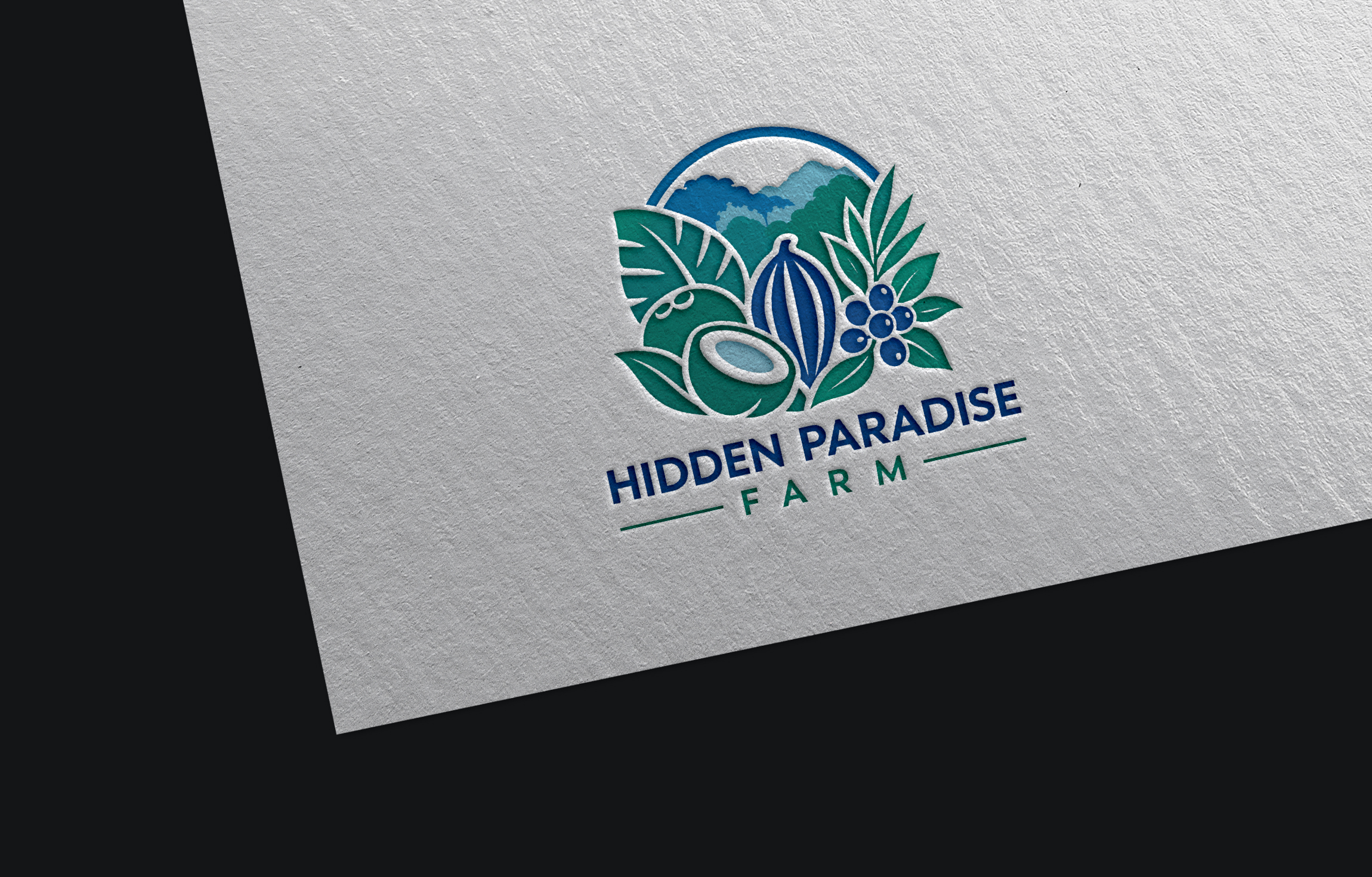 Logo Design by Ideas Expert for Hidden Paradise Farm | Design #37720361
