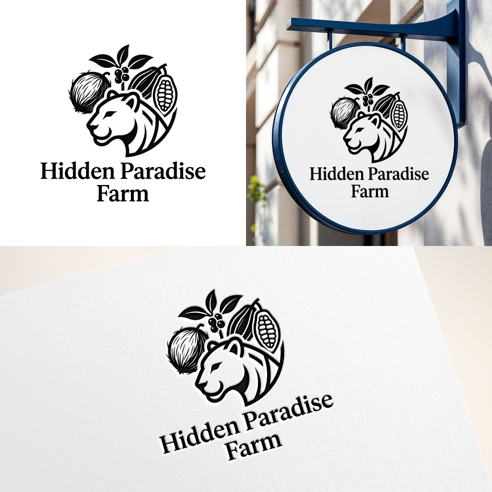 Logo Design by Virtuoso_designs for Hidden Paradise Farm | Design #37719238