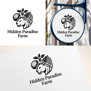 Logo Design by Virtuoso_designs for Hidden Paradise Farm | Design: #37719238
