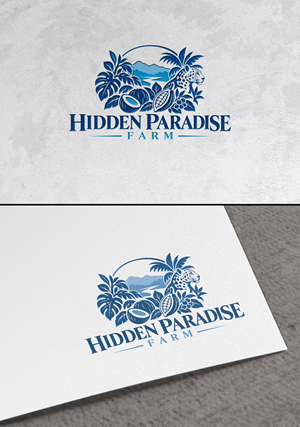 Logo Design by zamdi for Hidden Paradise Farm | Design: #37719451