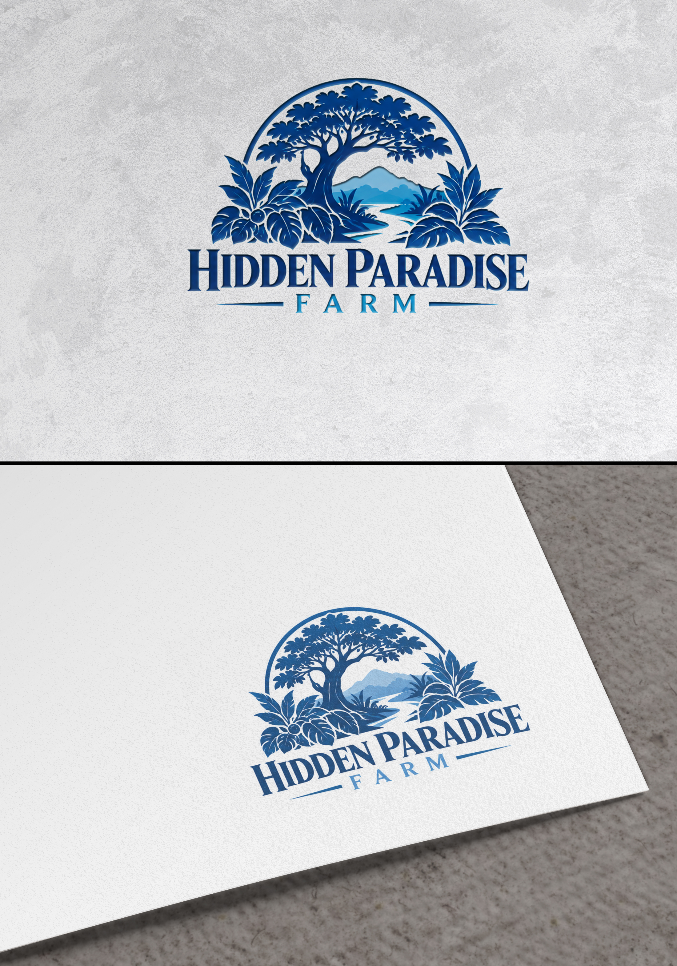Logo Design by zamdi for Hidden Paradise Farm | Design #37719452