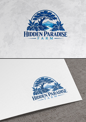 Logo Design by zamdi for Hidden Paradise Farm | Design: #37719452