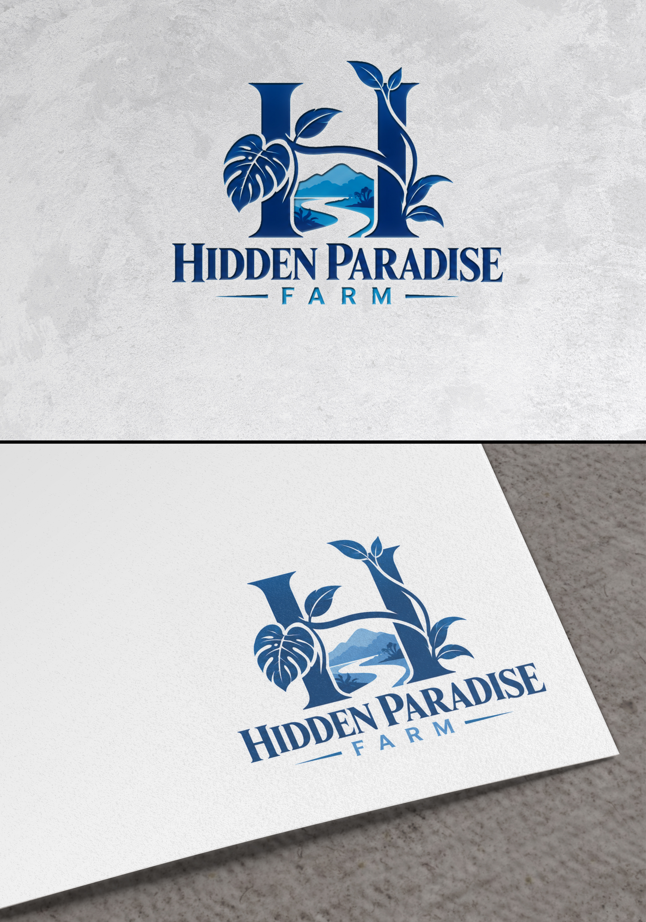 Logo Design by zamdi for Hidden Paradise Farm | Design #37719453