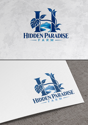 Logo Design by zamdi for Hidden Paradise Farm | Design: #37719453