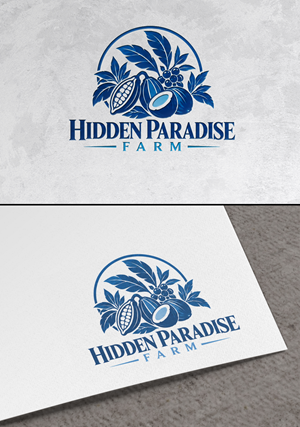 Logo Design by zamdi for Hidden Paradise Farm | Design: #37719454