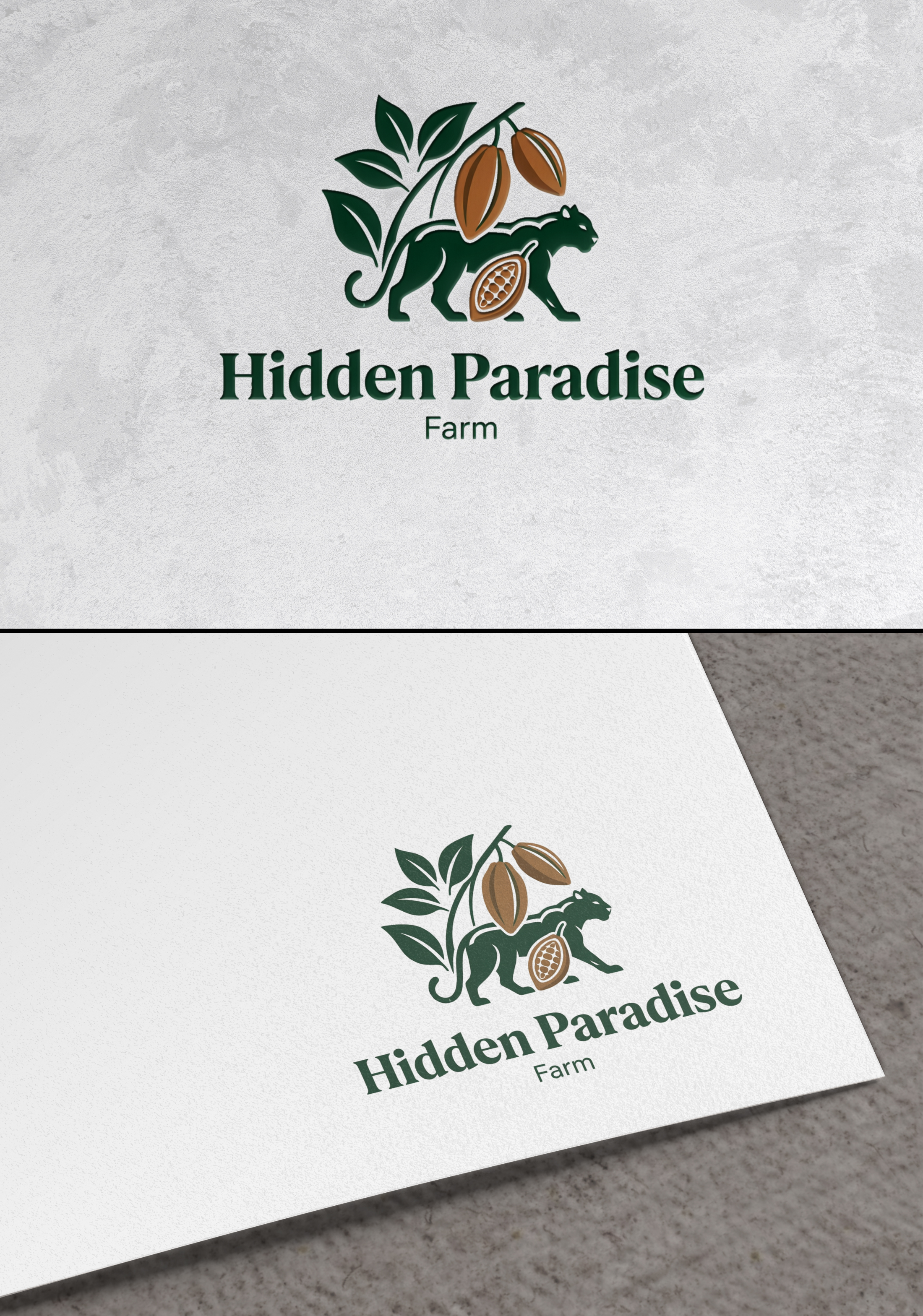 Logo Design by zamdi for Hidden Paradise Farm | Design #37719468