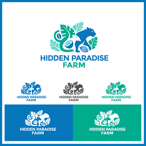 Logo Design by Budi Prakoso for Hidden Paradise Farm | Design: #37720308