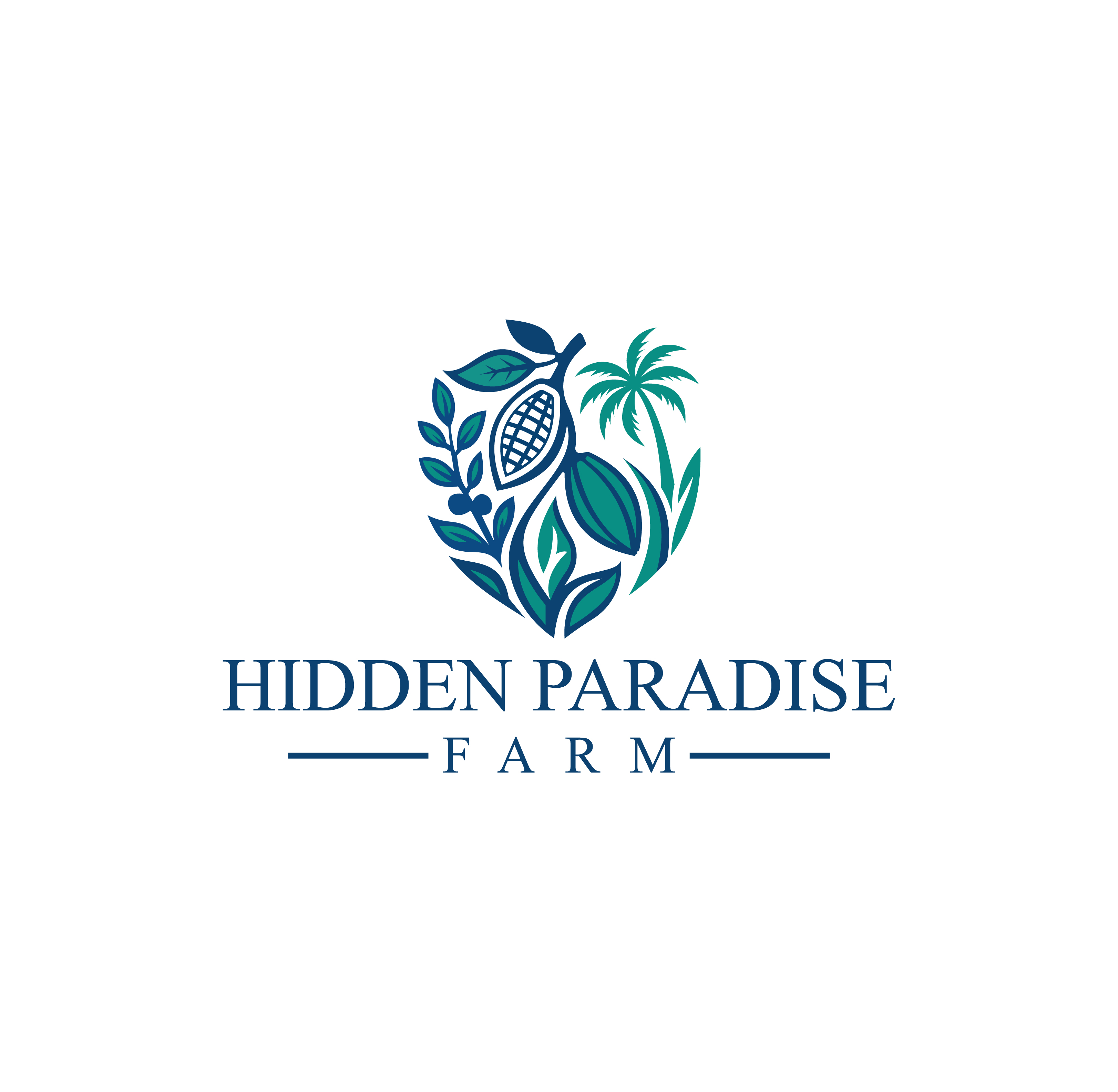 Logo Design by Amelia_Anderson for Hidden Paradise Farm | Design #37720103