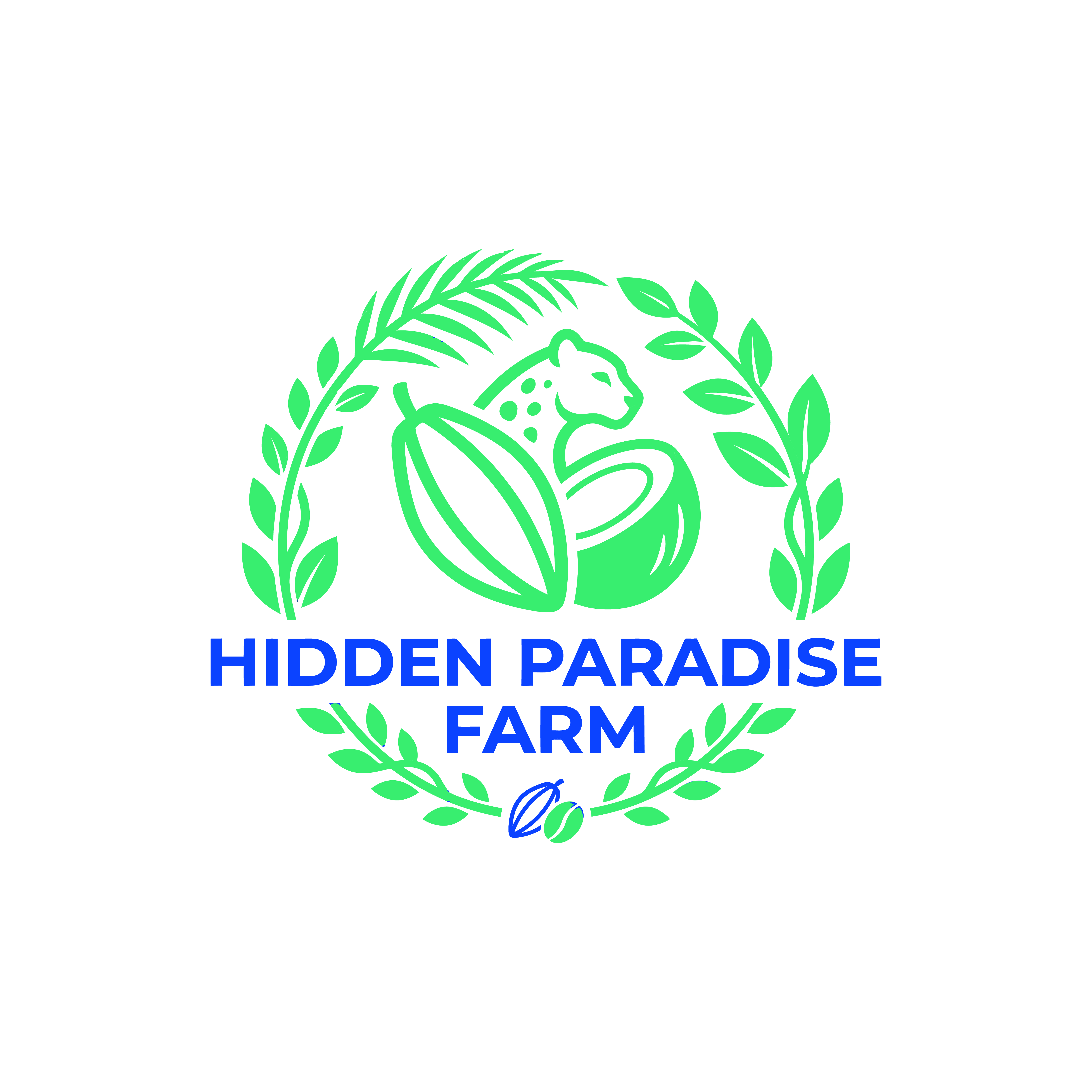 Logo Design by INTAZ72 for Hidden Paradise Farm | Design #37714917