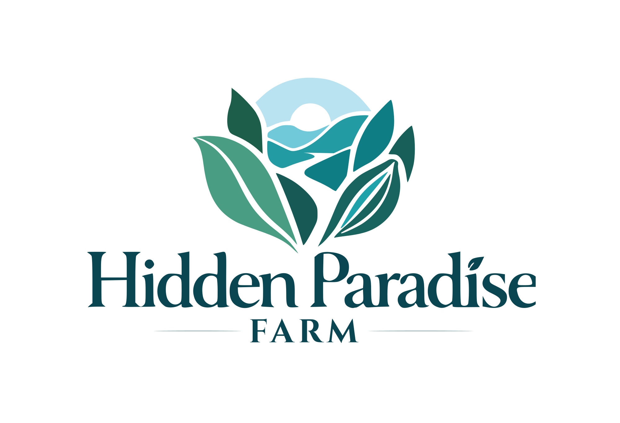 Logo Design by Giovanni for Hidden Paradise Farm | Design #37721691