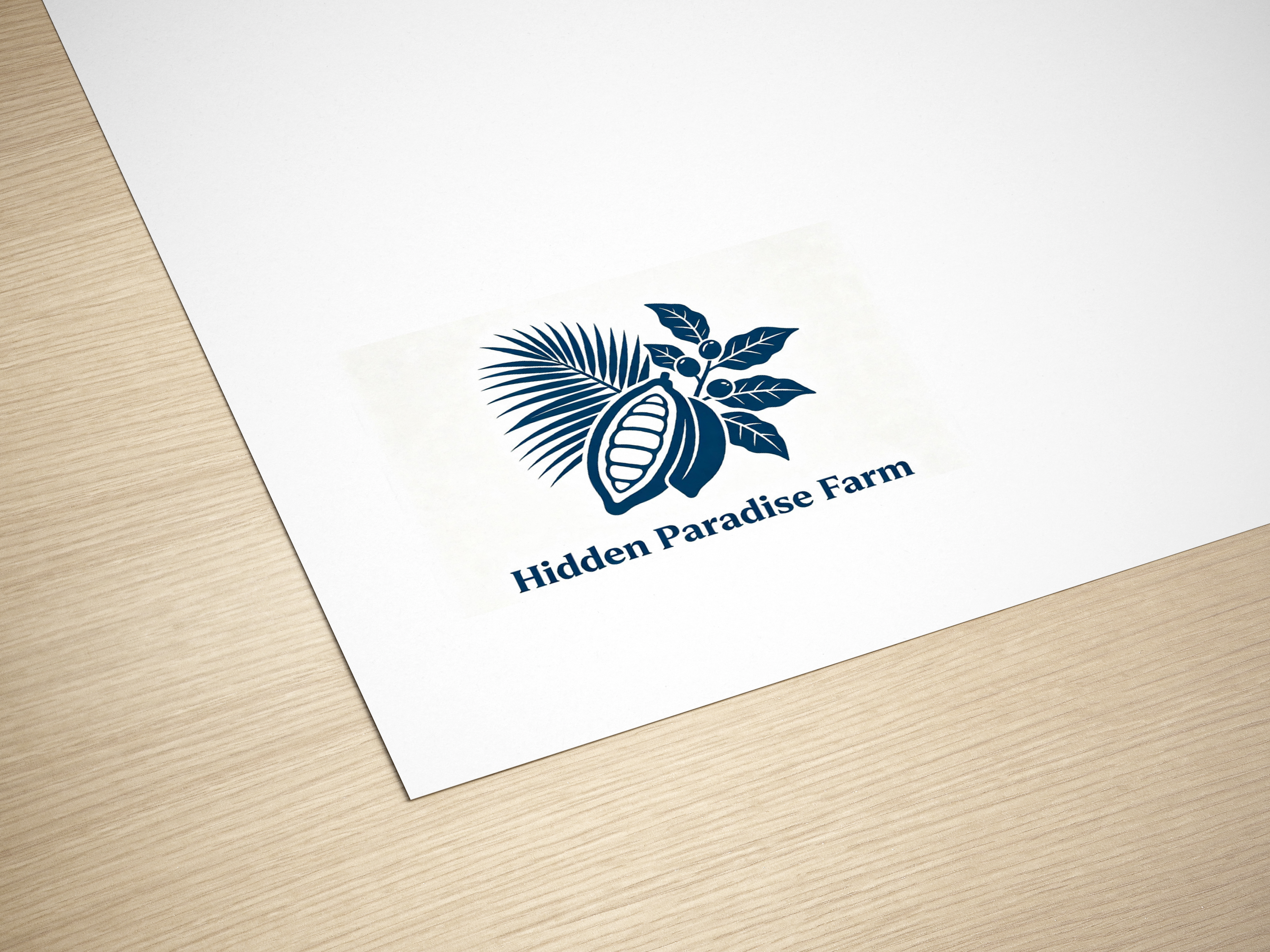 Logo Design by Pixello> for Hidden Paradise Farm | Design #37720364