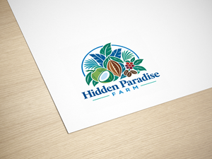 Logo Design by Pixello> for Hidden Paradise Farm | Design: #37720365